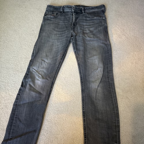 Diesel men skinny grey jeans - diesel,