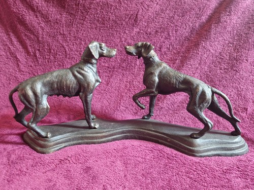 Vintage cast iron greyhound - vintage,