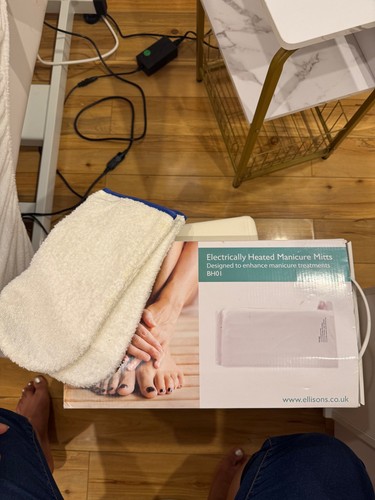 Electric heated manicure mitts - manicure,