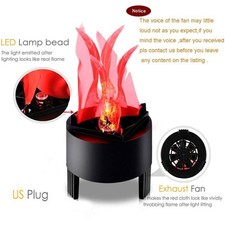 3D Artificial Flame Lamp 3D