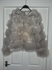 Vera And Lucy Grey Faux Fur
