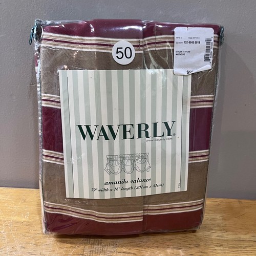 Vtg waverly amanda - amanda, valance