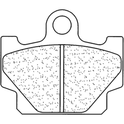 Street sintered metal brake - street,