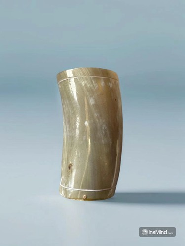 Handicraft horn half - , beer
