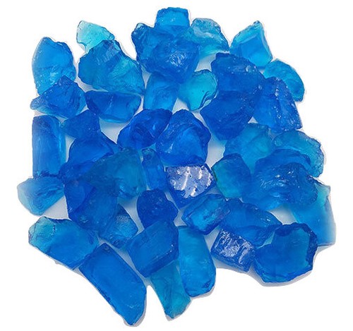 Glass chippings pebbles for - glass,