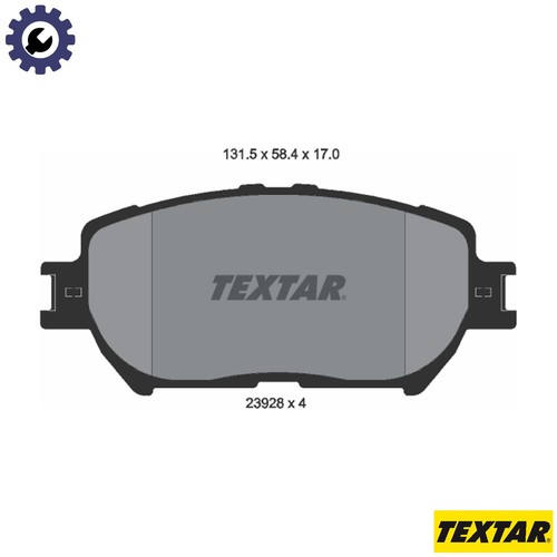 Brake pad set disc - brake,