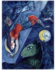Marc Chagall Blue Circus 6864