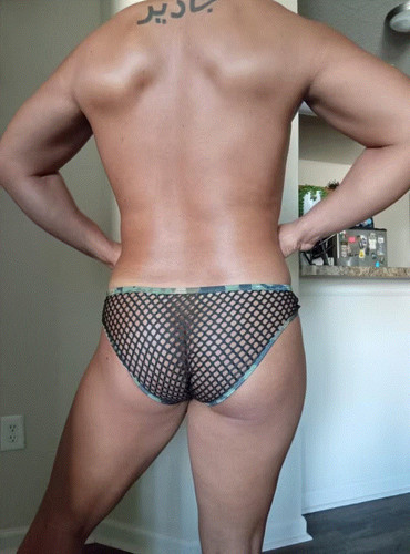 New men sexy - fish, net
