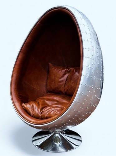 Aviation swivel egg chair - swivel,