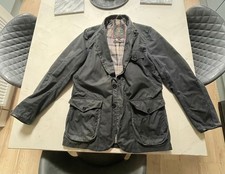 Barbour Beacon Sports Wax Jacket Men’s UK Medium BLUE Waxed James Bond Skyfall