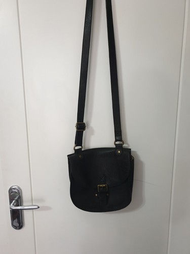 Fat face black leather - fat,