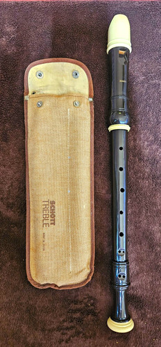 Schott treble recorder - treble,