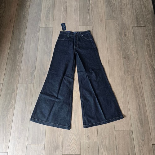 Space bleach denim wide - bleach, leg