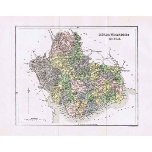 Kirkcudbrightshire coloured - kirkcudbrightshire,