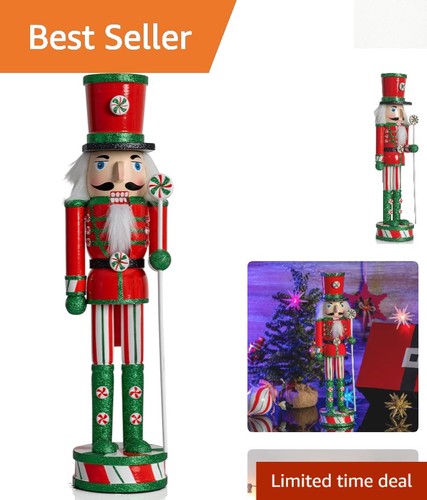 Classic wooden nutcracker - 15'',