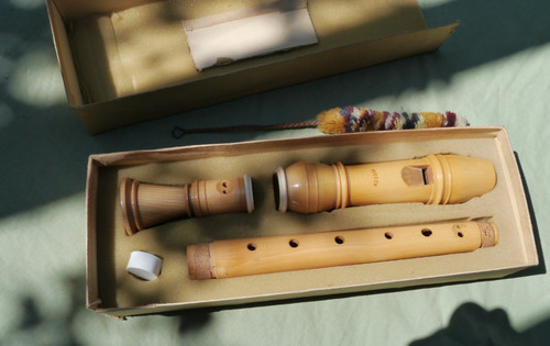 Moeck recorder maple wood - recorder,