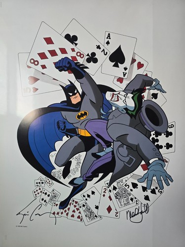 1993 batman joker lithograph - joker,