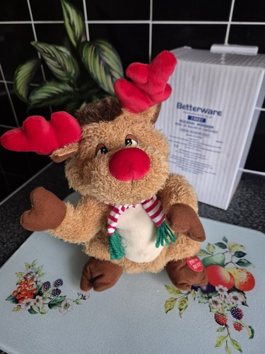 Rocking reindeer battery - reindeer,