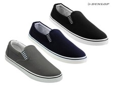 Dunlop mens canvas shoes - dunlop, slip