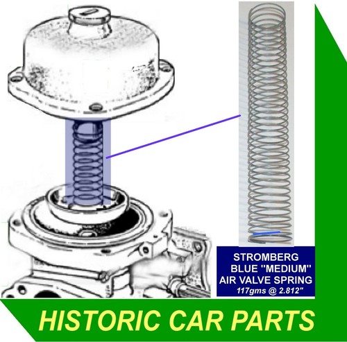 Piston spring for - for, stromberg