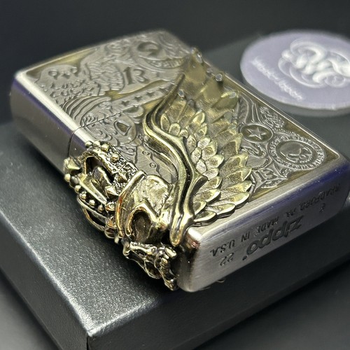 Zippo lighter fortune - fortune, head
