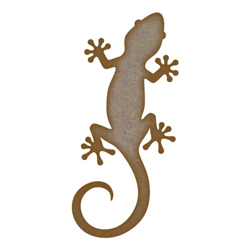 Gecko mdf laser cut - mdf,
