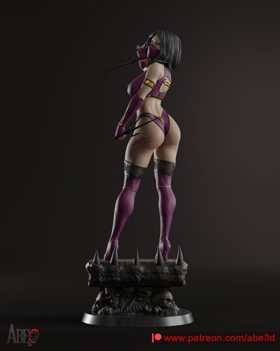 Mileena mortal kombat abe3d - kombat,