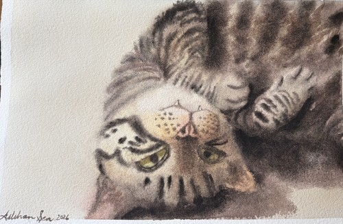 Original watercolor painting