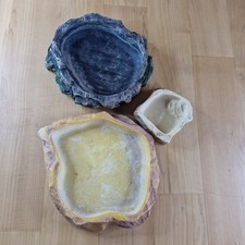 Exo Terra Feeding Water Dishes Reptiles Amphibian etc x 3