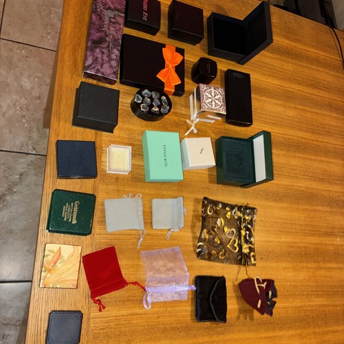Presentation boxes and - presentation, pouches