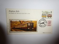 Brighton Belle 1983 Benham Silk FDC