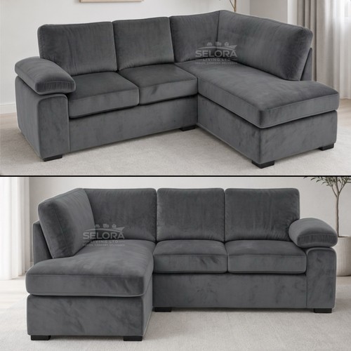 Amalfi grey plush fabric - plush,
