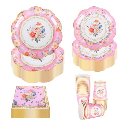Vintage party tableware set - party,