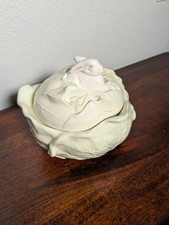 Ceramic Covered Dish White