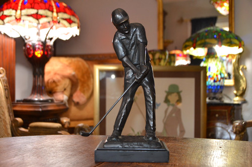 Mid century bronze vintage - century,