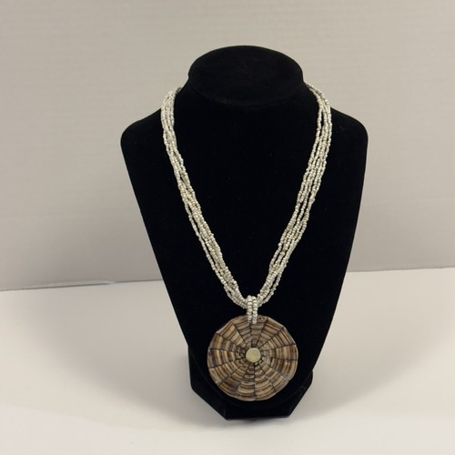 Siwa pendant and paua shell - and,