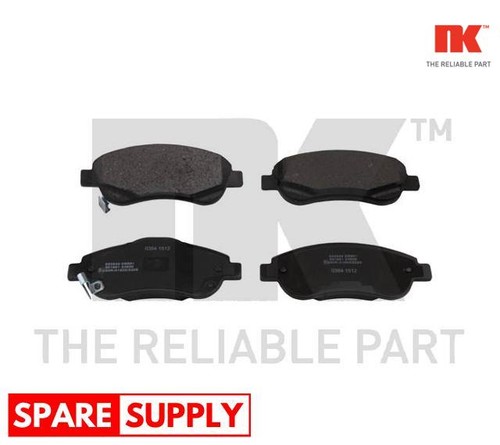 Brake pad set disc - disc,