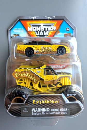Monster jam earth shaker - jam, race