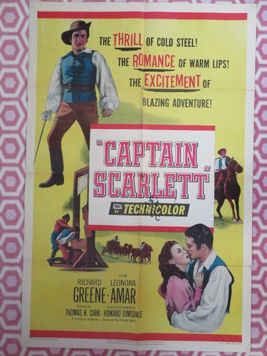 Captain scarlett one sheet - us,