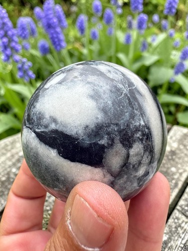 Shell jasper sphere - shell, |268g