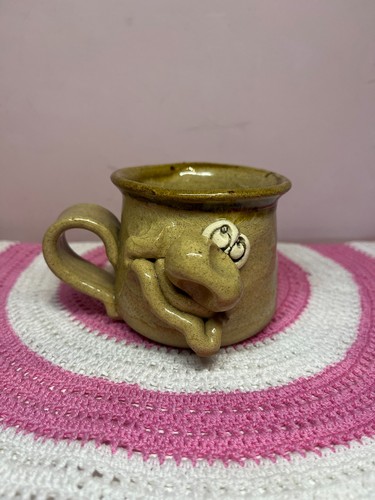 Vintage pretty ugly pottery - ugly,