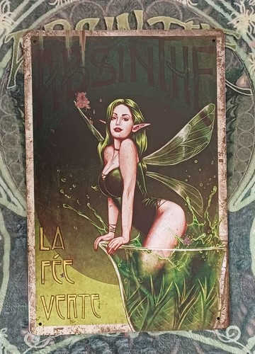 Absinthe fee verte green - verte,