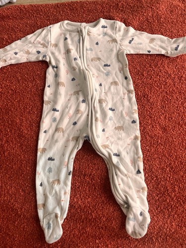 Mori organic zip sleepsuit for - zip,