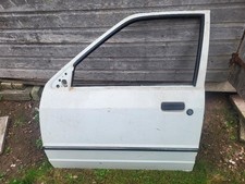 1989 FORD ESCORT 1.6D MK4 VAN PASSENGER DOOR LEFT SIDE FRONT WHITE SOLID