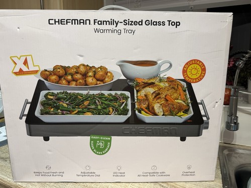 Chefman family sized glass - family-sized, top