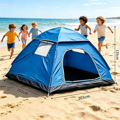 Instant pop automatic beach - up,