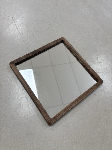 Solid walnut carved - solid, mirror