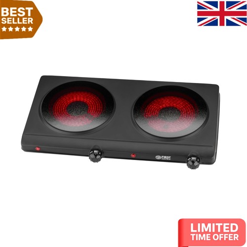 Compact electric double burner - electric,
