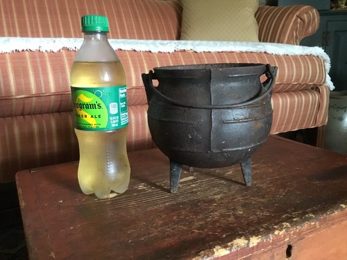 Small antique primitive cast - small,