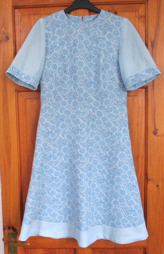 Vintage mod 60s crimplene - mod,